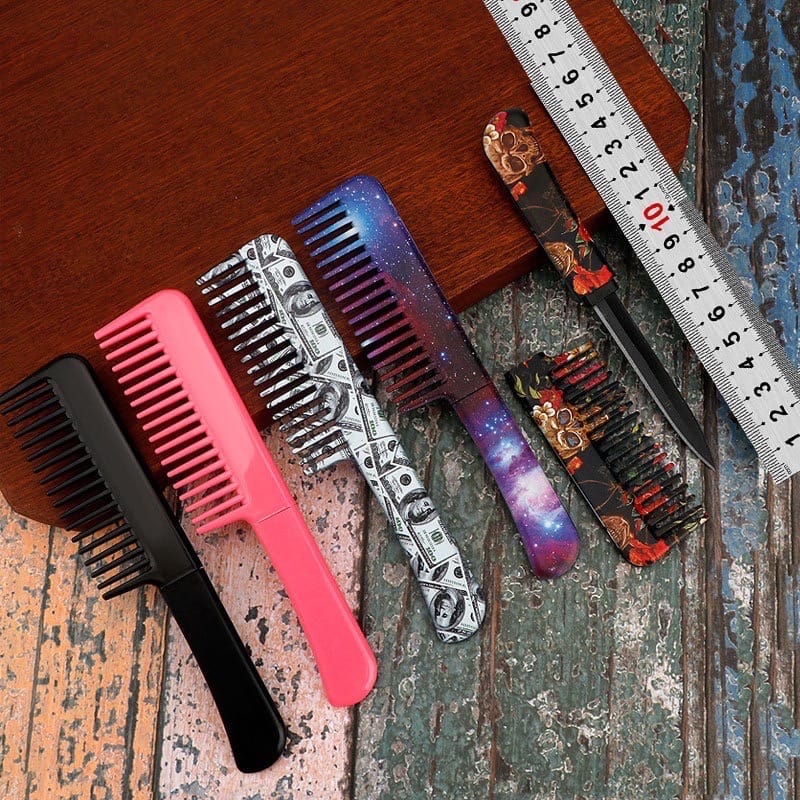 Kitchen Hair Comb Knife